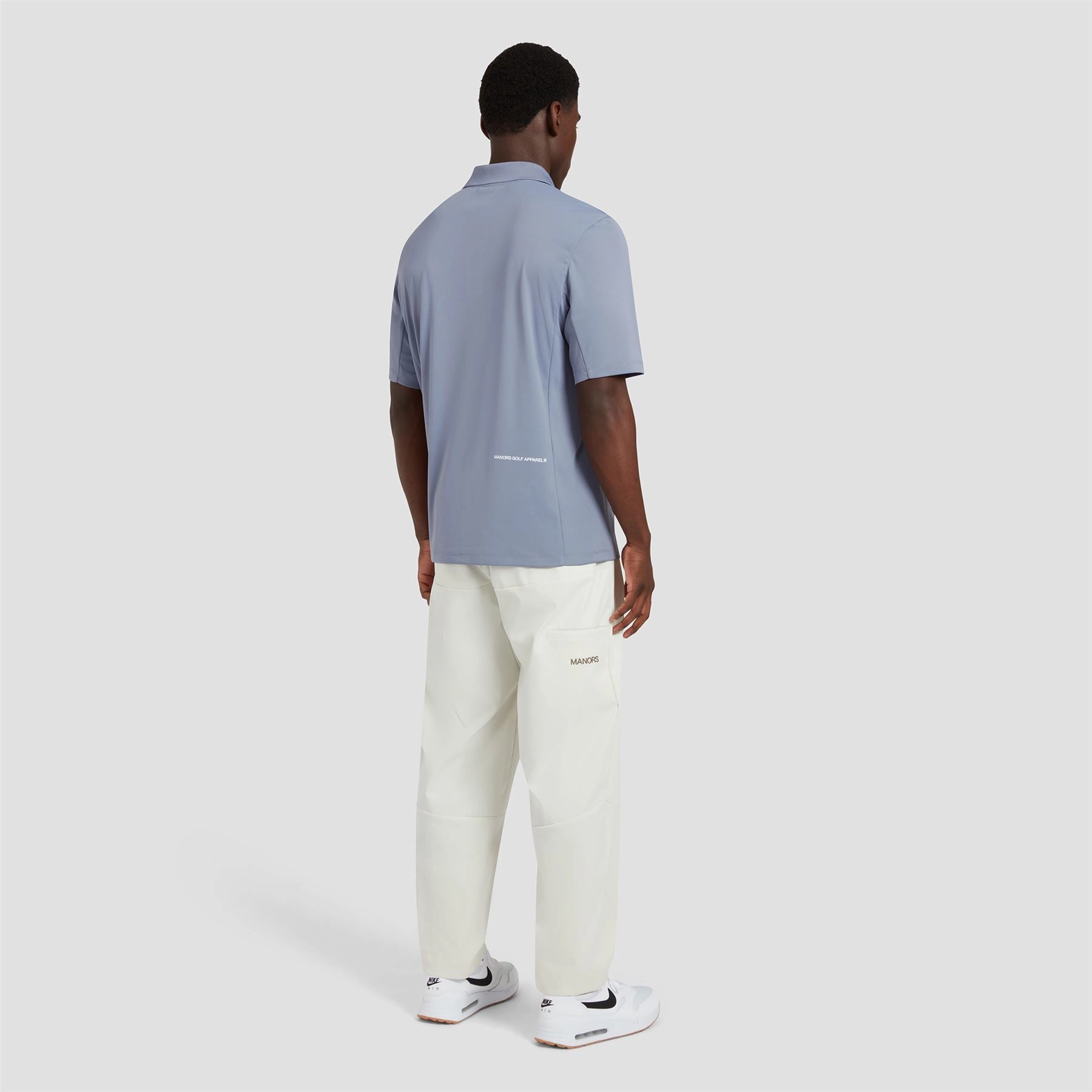 The Course Polo Blue Manors Men's Classic Apparel