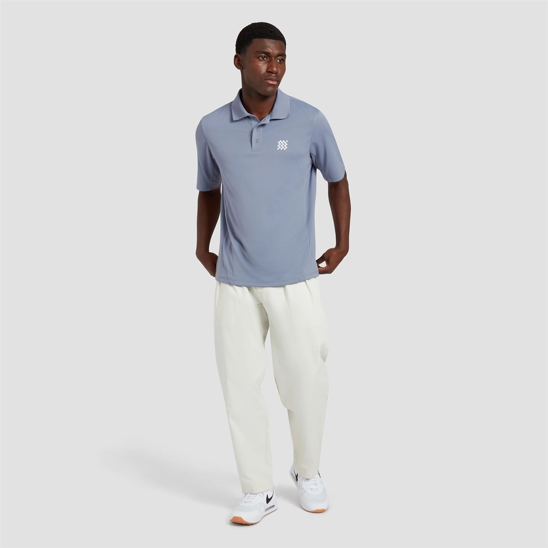 The Course Polo Blue Manors Men's Classic Apparel