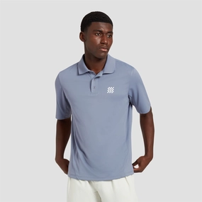 The Course Polo Blue Manors mens classic apparel