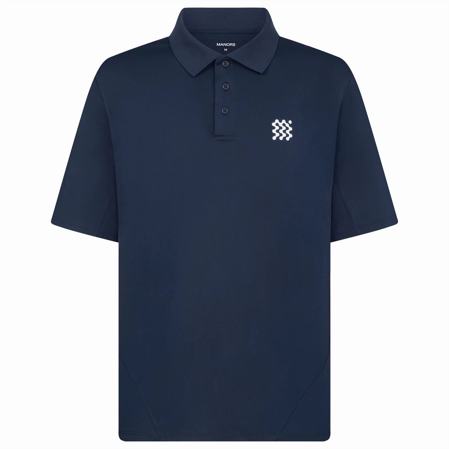 The Course Polo Navy Manors Men's Classic Apparel
