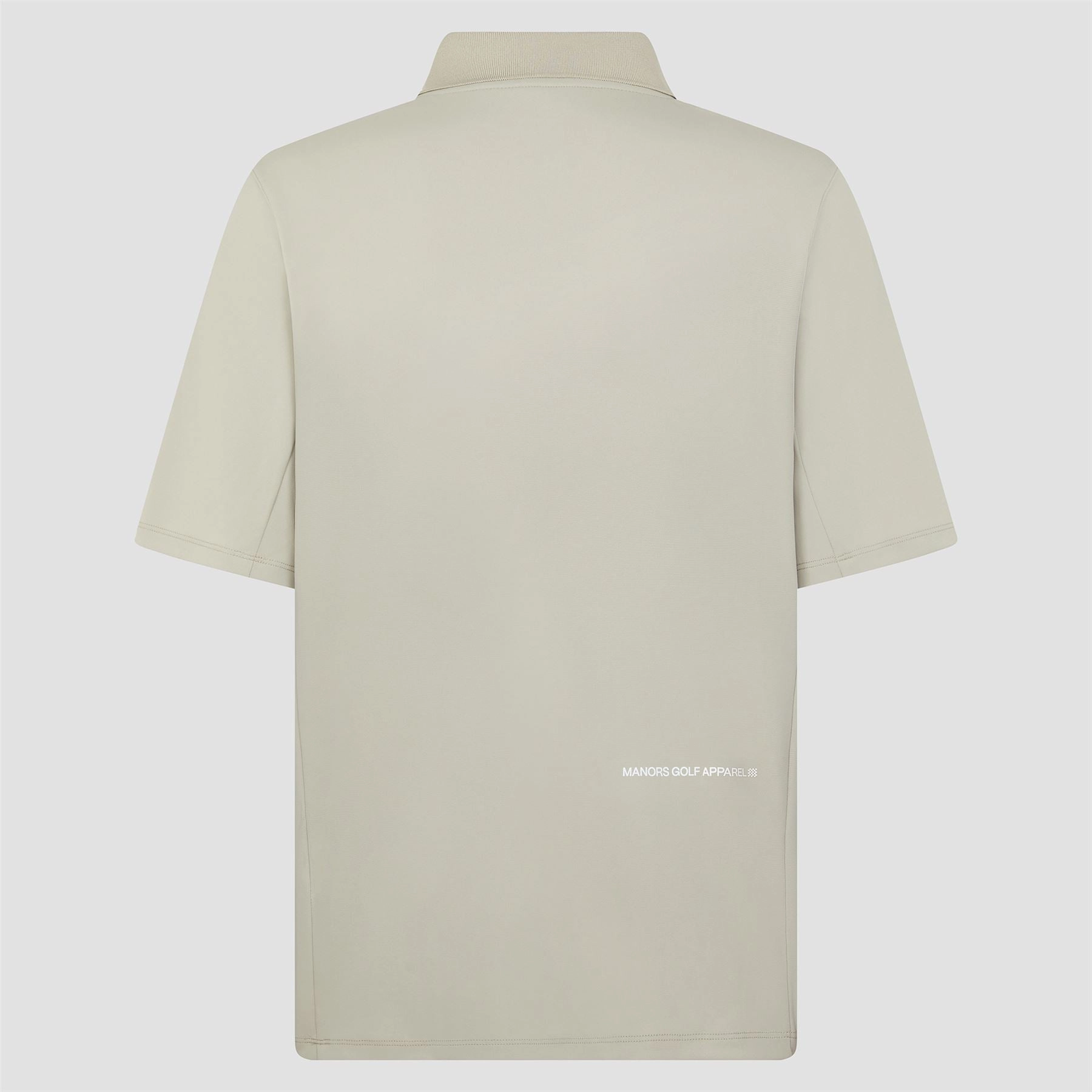 The Course Polo Taupe Manors Men's Classic Apparel