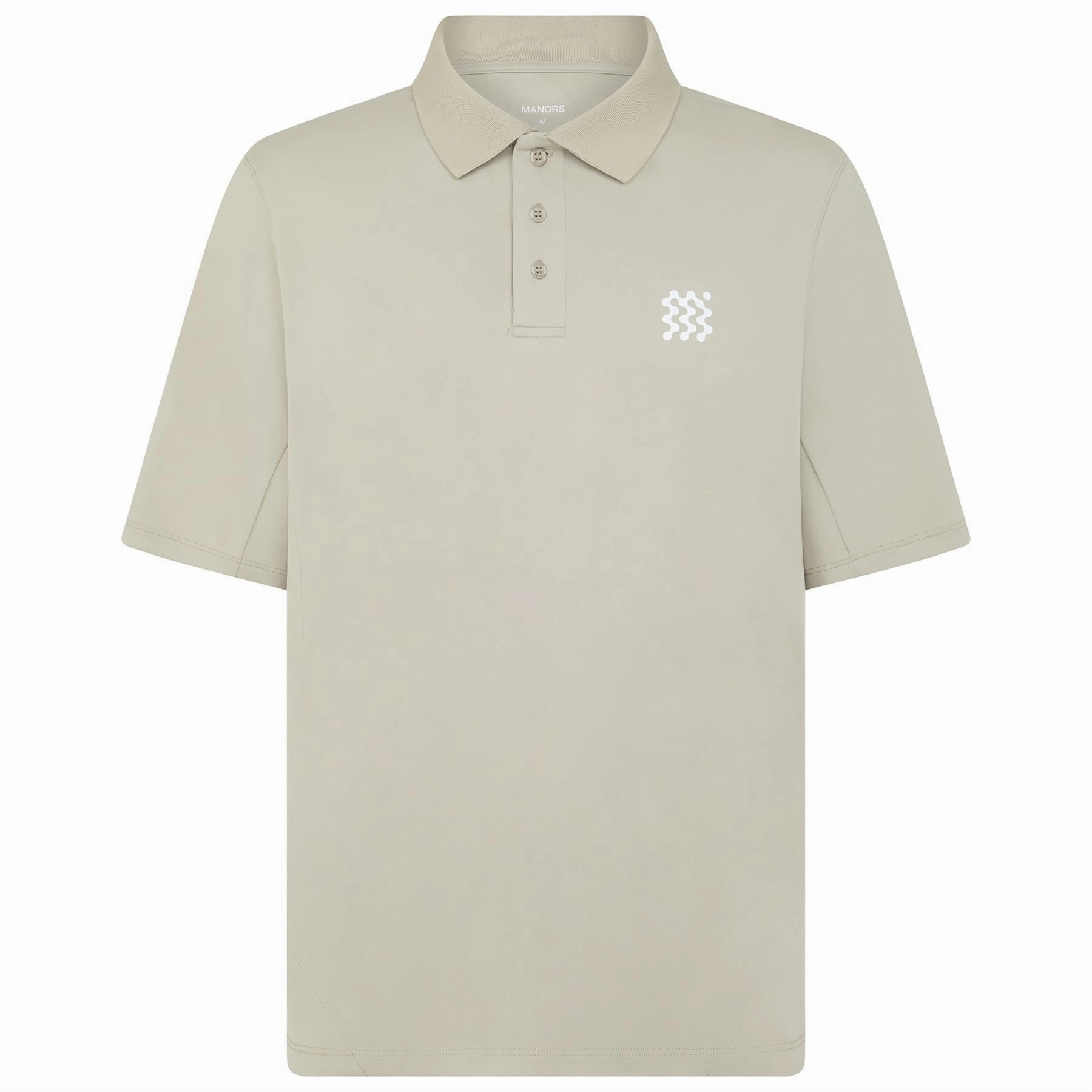 The Course Polo Taupe Manors Men's Classic Apparel