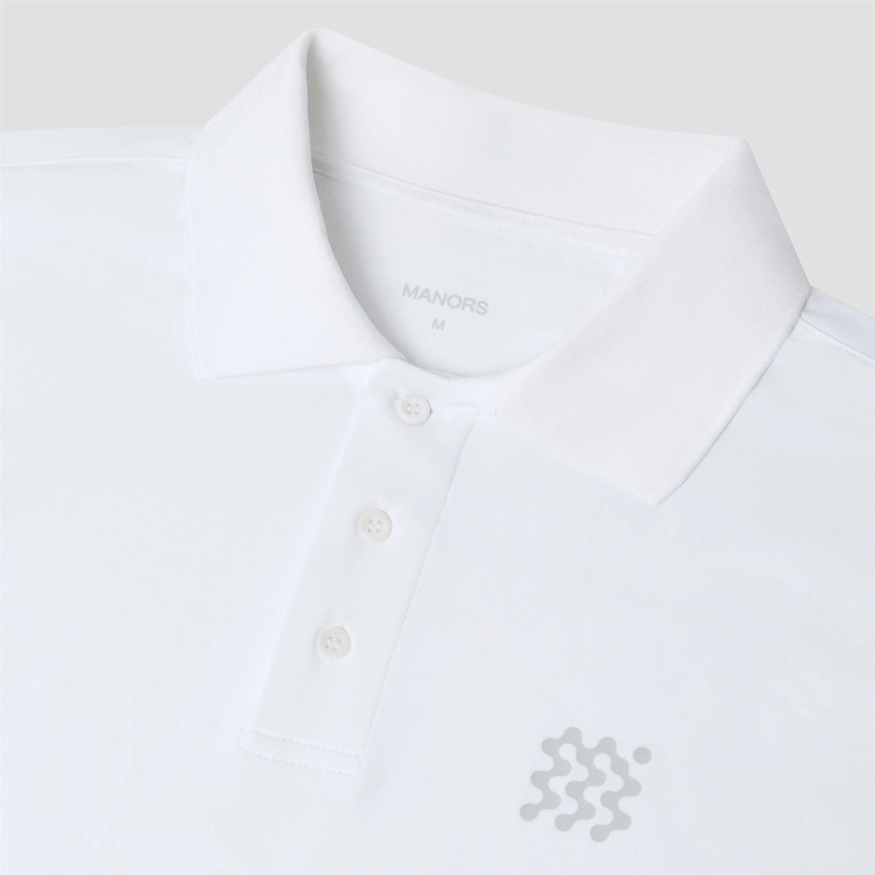 The Course Polo White Manors Men's Classic Apparel