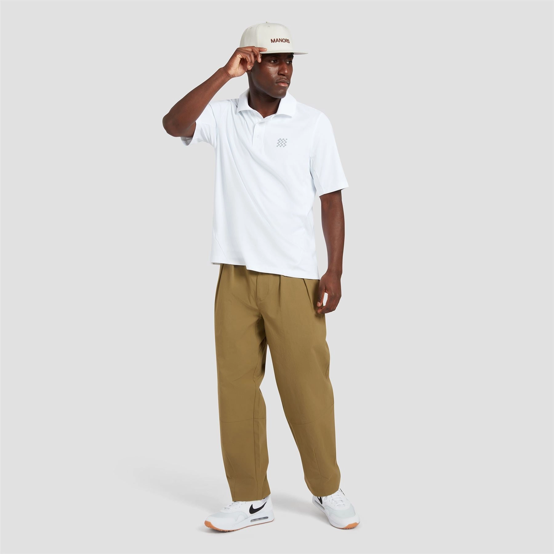 The Course Polo White Manors Men's Classic Apparel