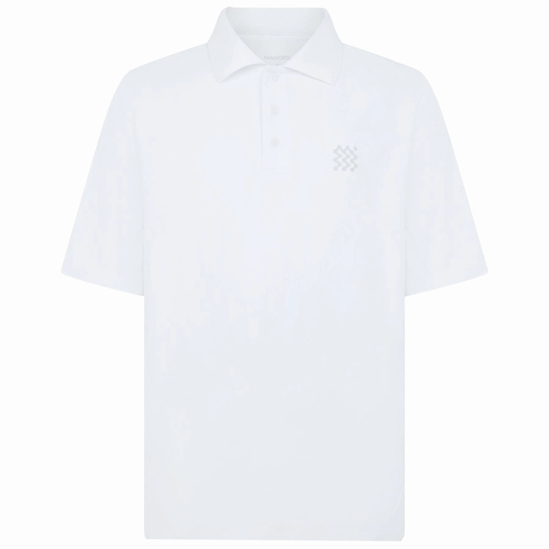 The Course Polo White Manors Men's Classic Apparel