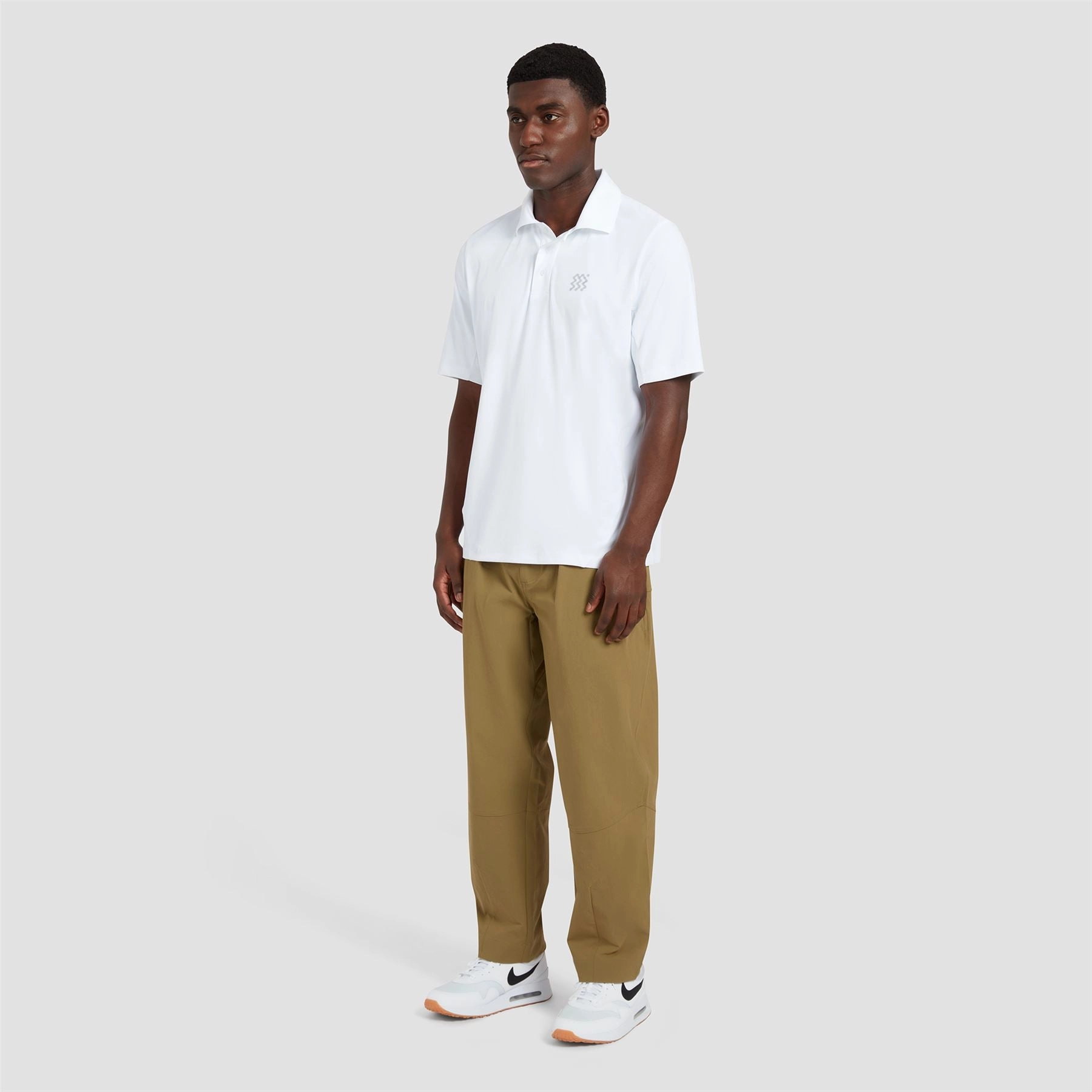 The Course Polo White Manors Men's Classic Apparel