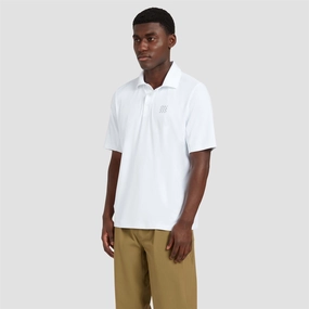 The Course Polo White Manors mens classic apparel