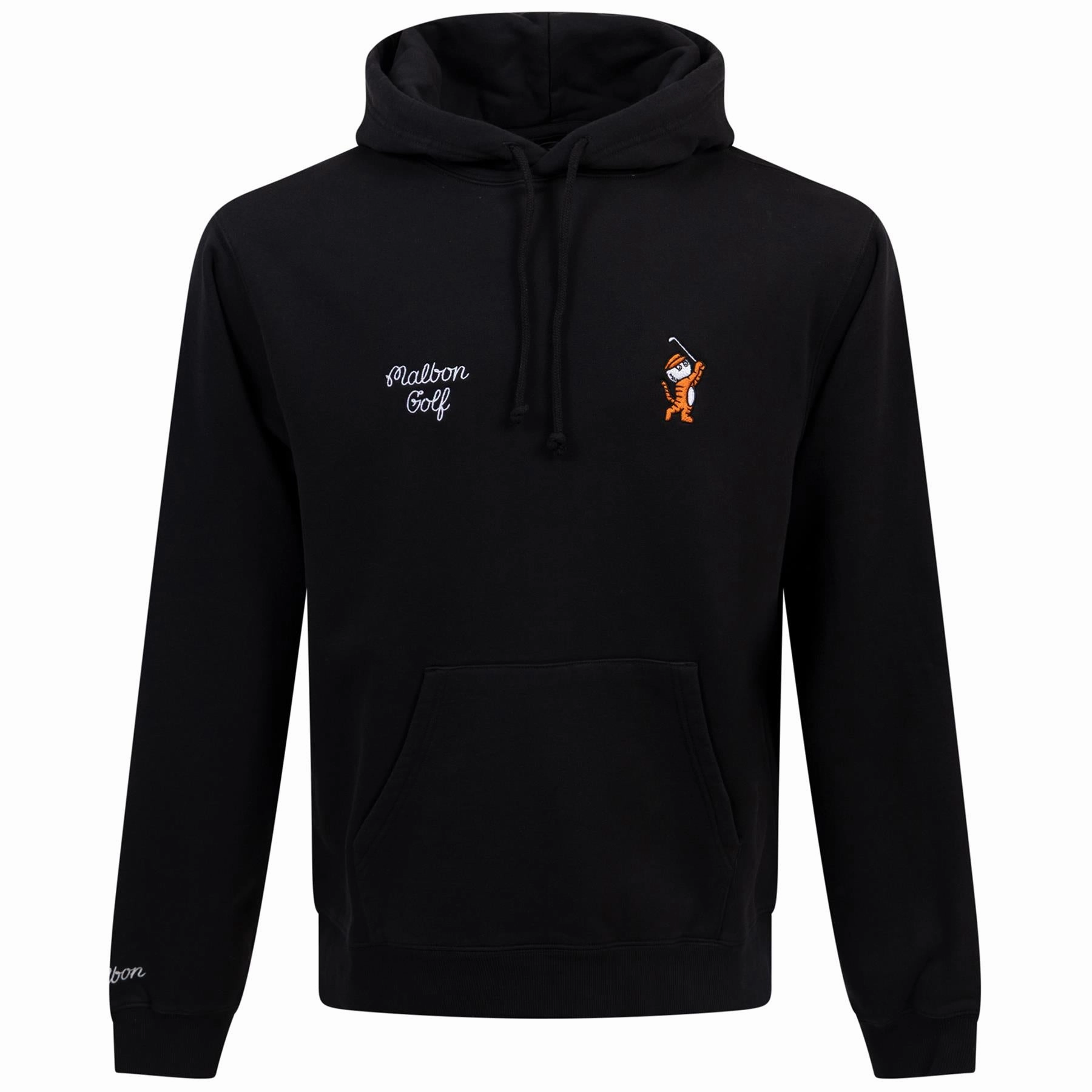 Tiger Buckets GD Hoodie Black Malbon mens golf lifestyle wear
