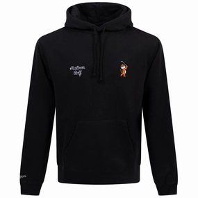 Tiger Buckets GD Hoodie Black Malbon mens golf lifestyle wear