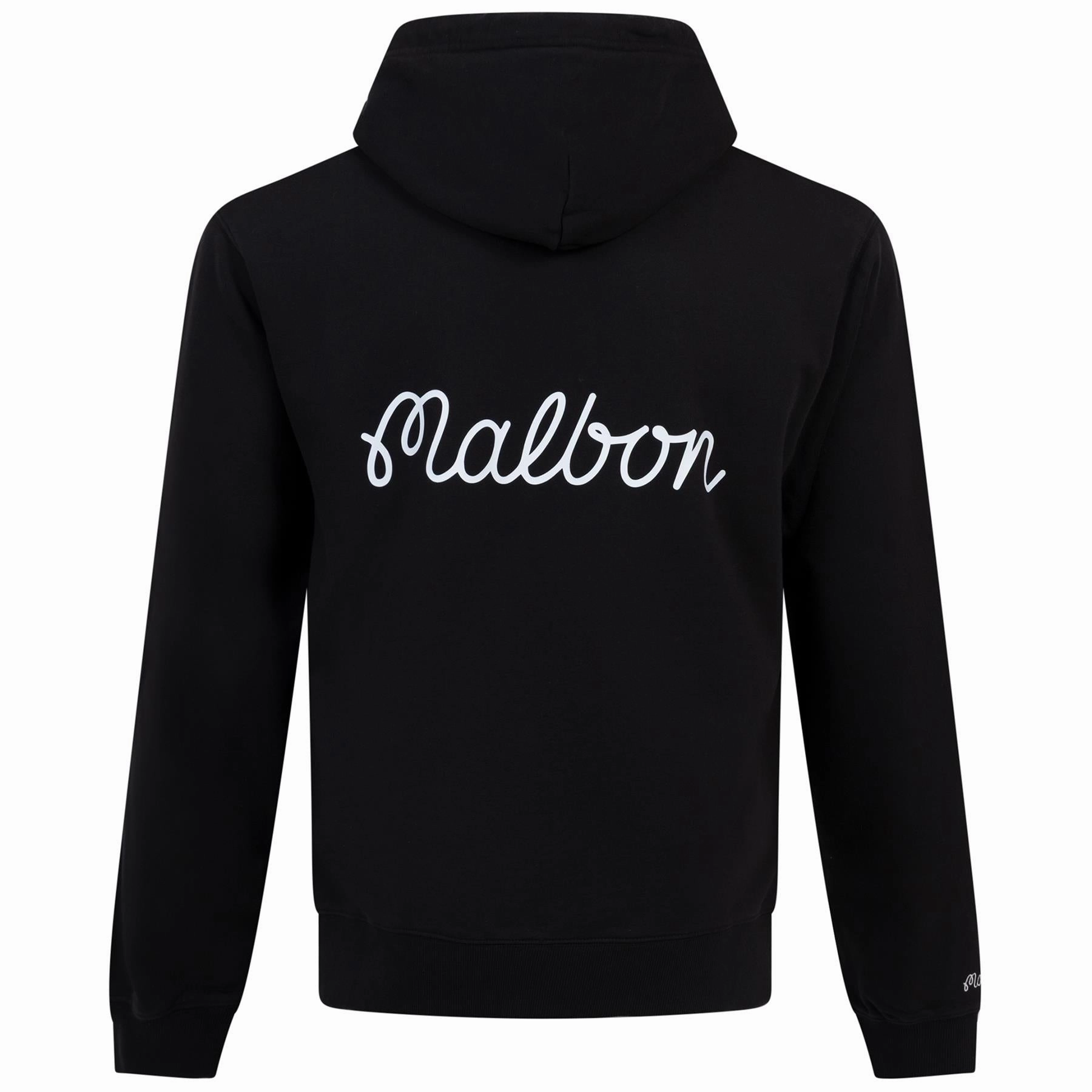 Tiger Buckets GD Hoodie Black Malbon Men's Golf Lifestyle Wear