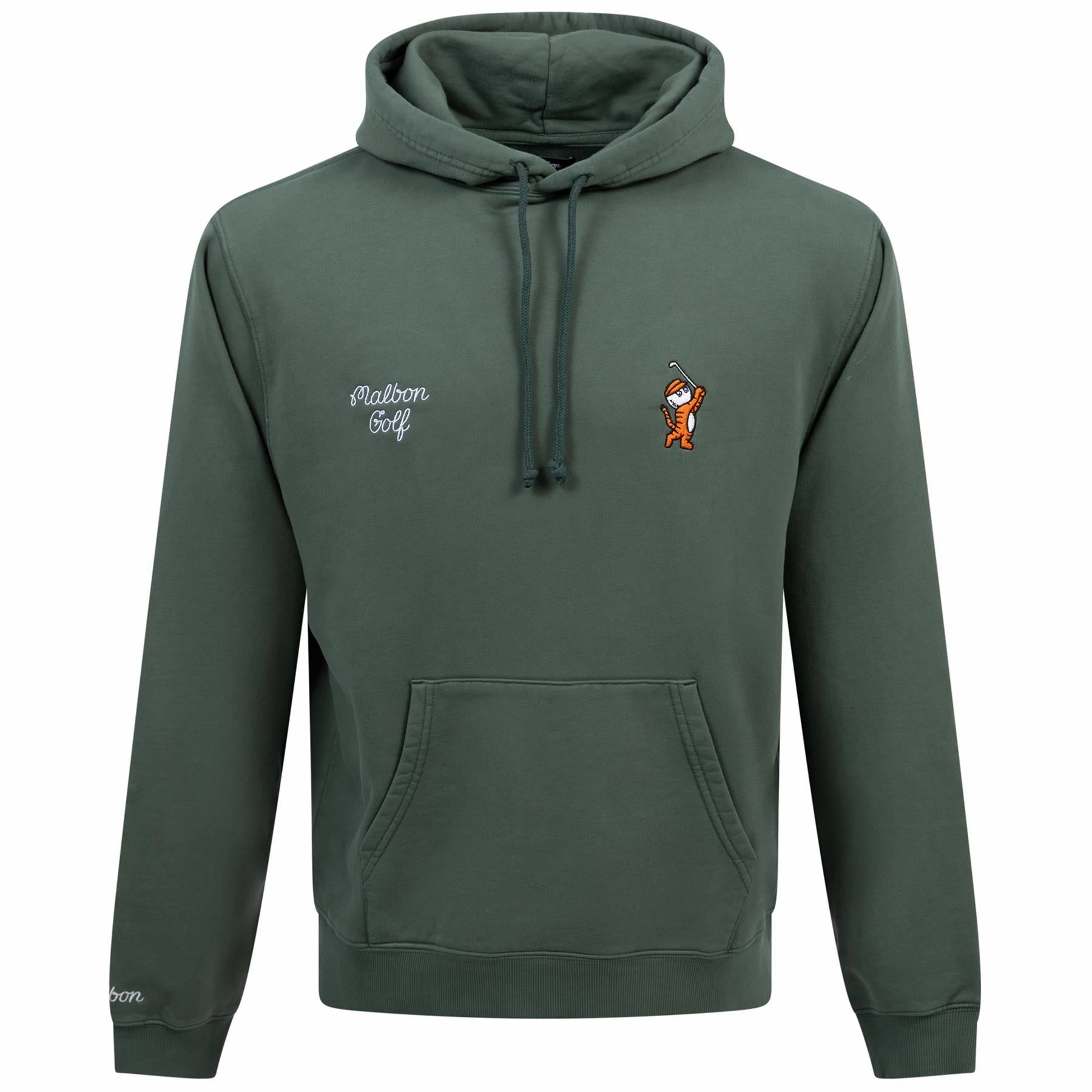 Tiger Buckets GD Hoodie Evergreen Malbon mens golf lifestyle wear