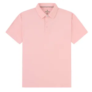 Tom Baine Men's Performance Stretch Solid Short Sleeve Polo ecco Shoes