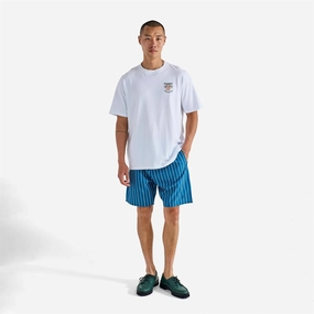 Tonino Hybrid Printed Shorts Ocean Malbon mens golf lifestyle wear