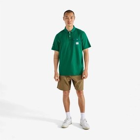 Tonino Hybrid Solid Shorts Dark Khaki Malbon mens golf lifestyle wear