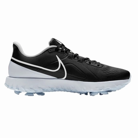 Tough Sole Trainers Nike React Infinity Pro Golf Shoes Black/White/Metallic Platinum- FW20 Men Modern Comfort Shoes Non-Slip Soles