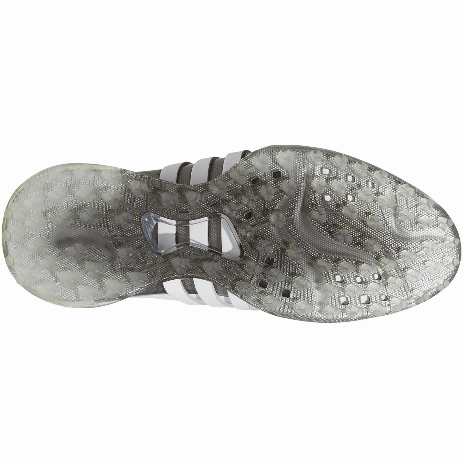 Tour360 25 Spikeless Golf Shoes White/Silver Adidas Men's Sportswear