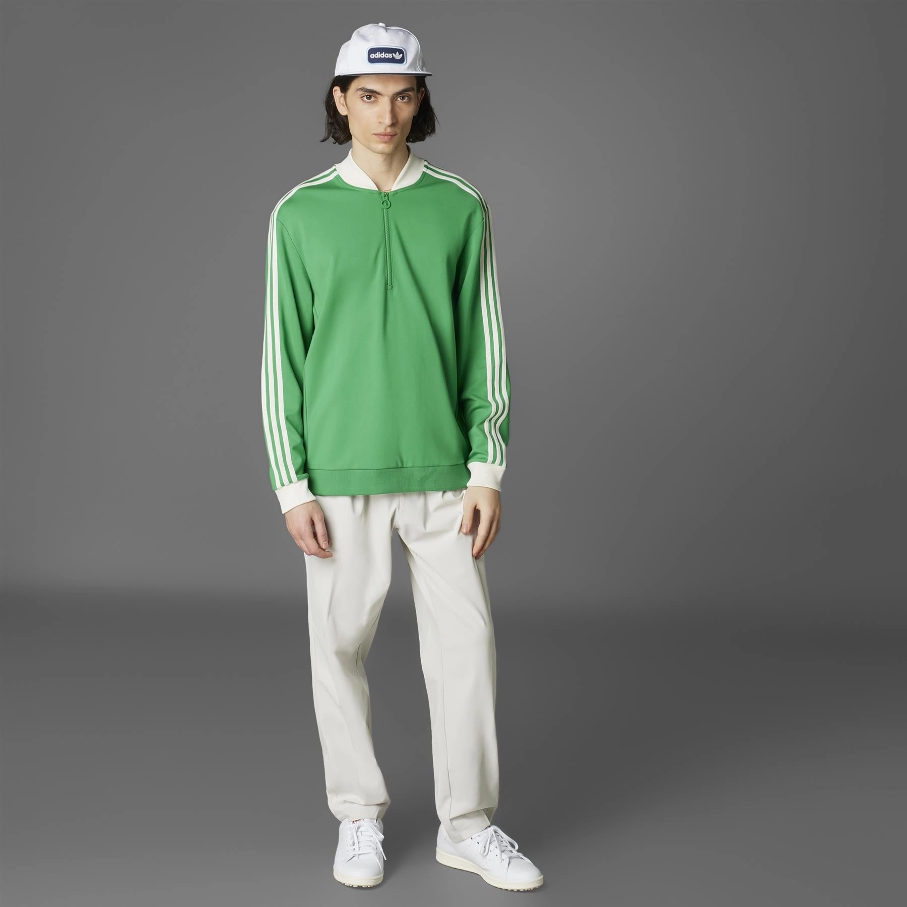 Tour Archive 5 Panel Patch Hat White Adidas Men's Apparel