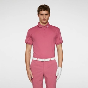 Tour Tech Polo Rose Wine Premium J.Lindeberg menswear