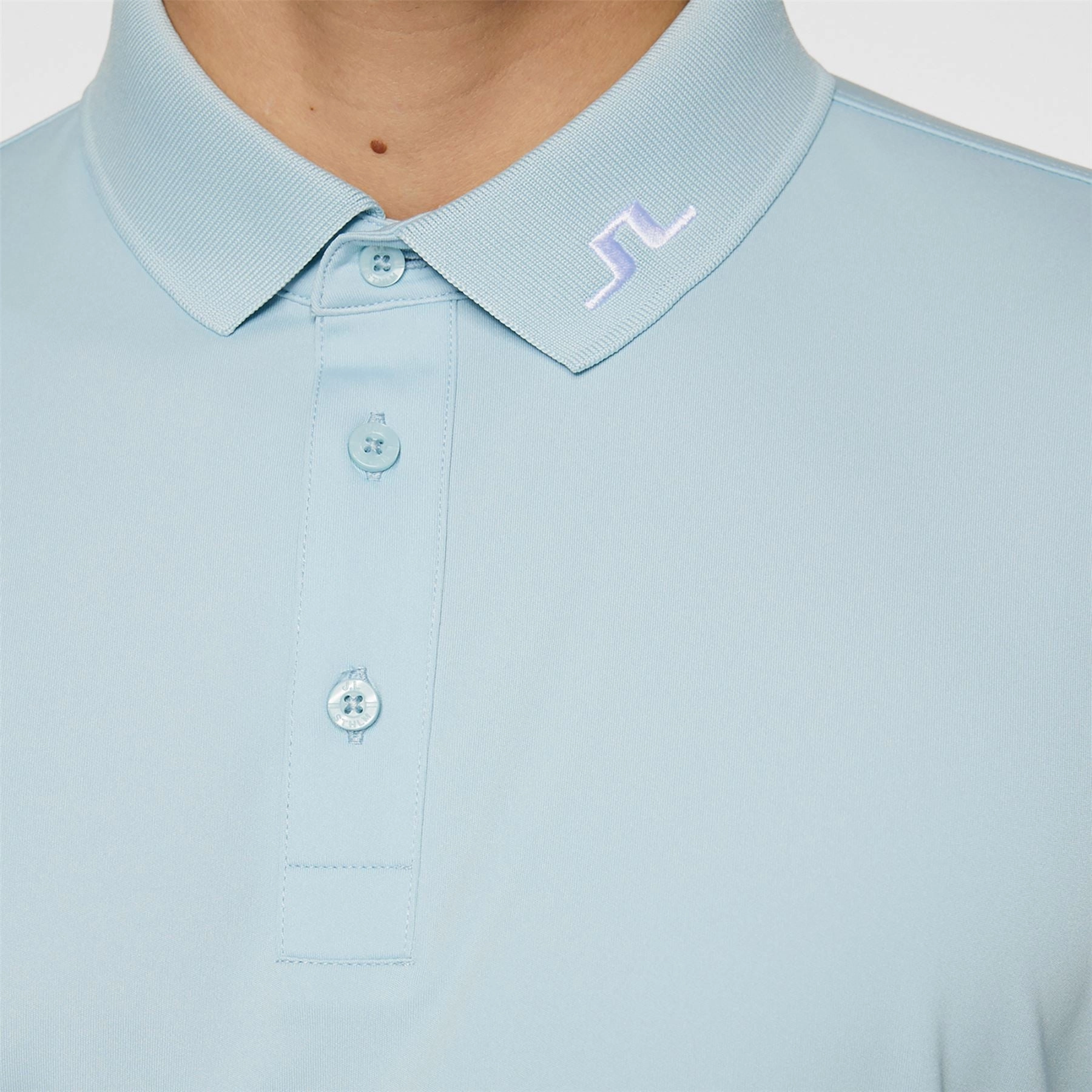 Tour Tech Polo Winter Sky J.Lindeberg Golfwear for Men