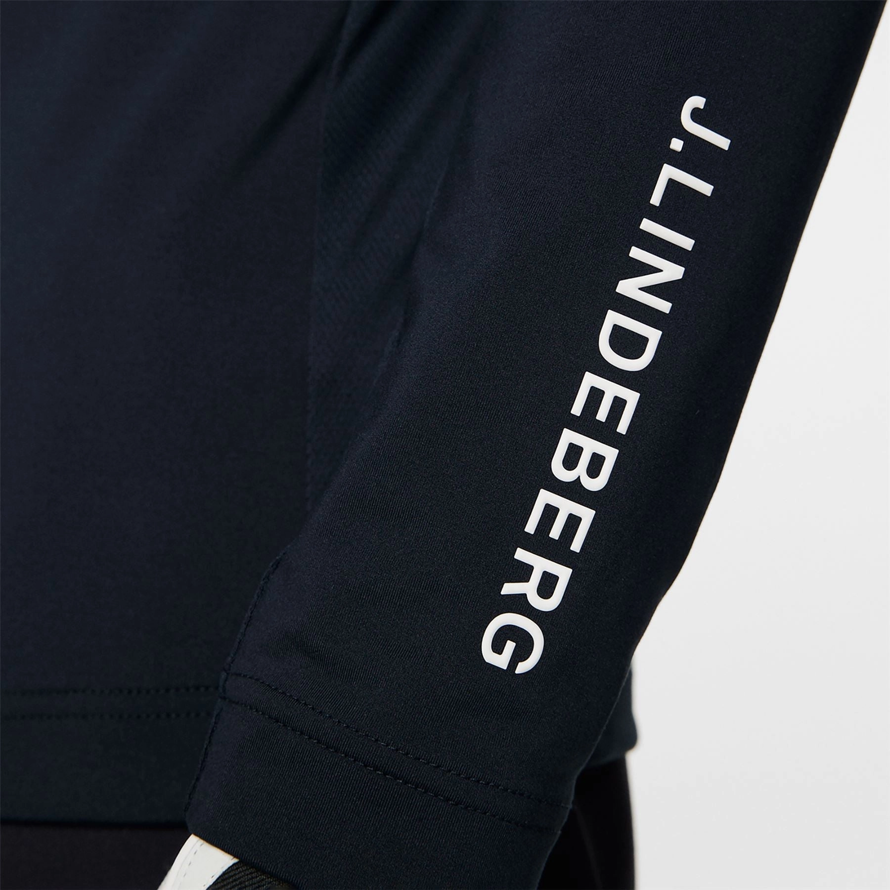 Tour Tech Quarter Zip Mid Layer JL Navy J.Lindeberg Golfwear for Men