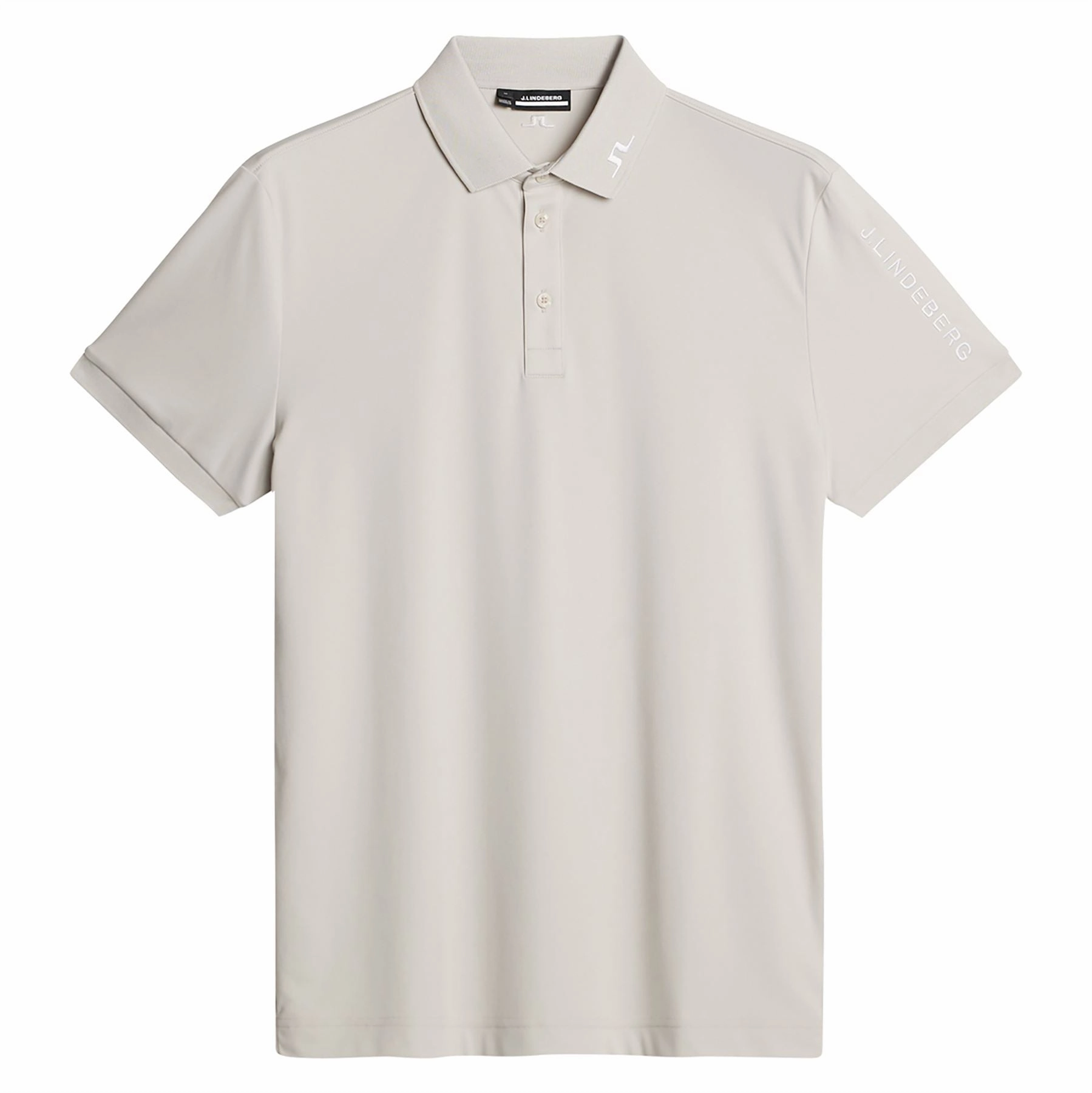 Tour Tech Regular Fit Polo Moonbeam J.Lindeberg Golfwear for Men