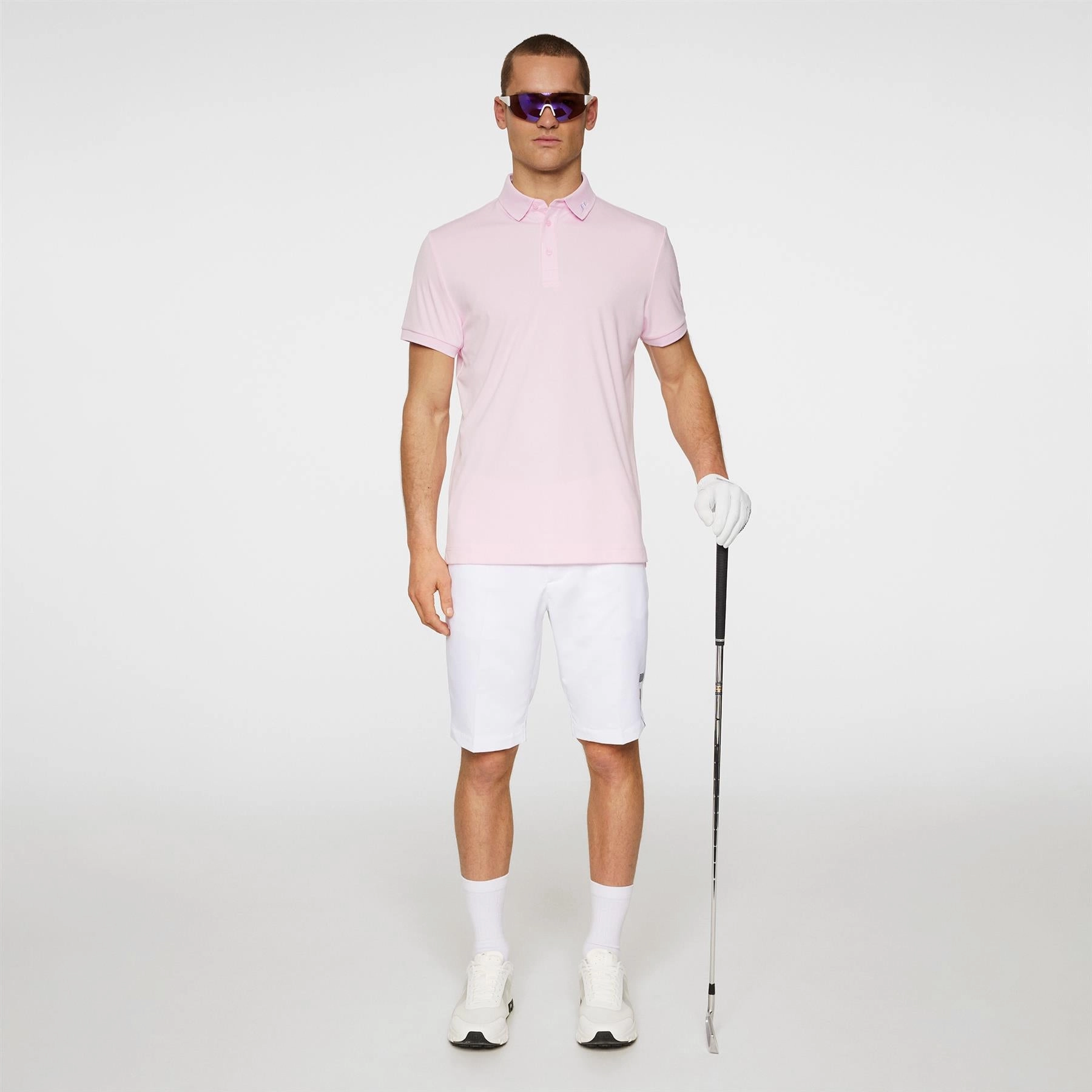 Tour Tech Regular Fit Polo Nosegay J.Lindeberg Golfwear for Men