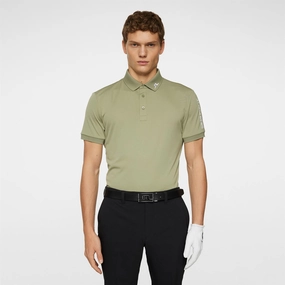 Tour Tech Regular Fit Polo Oil Green Premium J.Lindeberg menswear