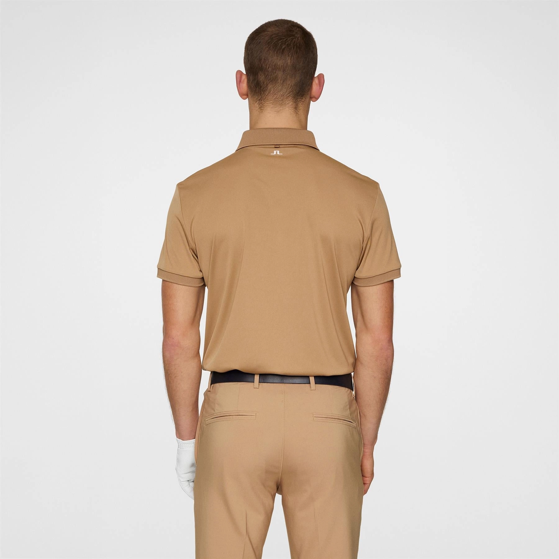 Tour Tech Regular Fit Polo Tigers Eye J.Lindeberg Golfwear for Men