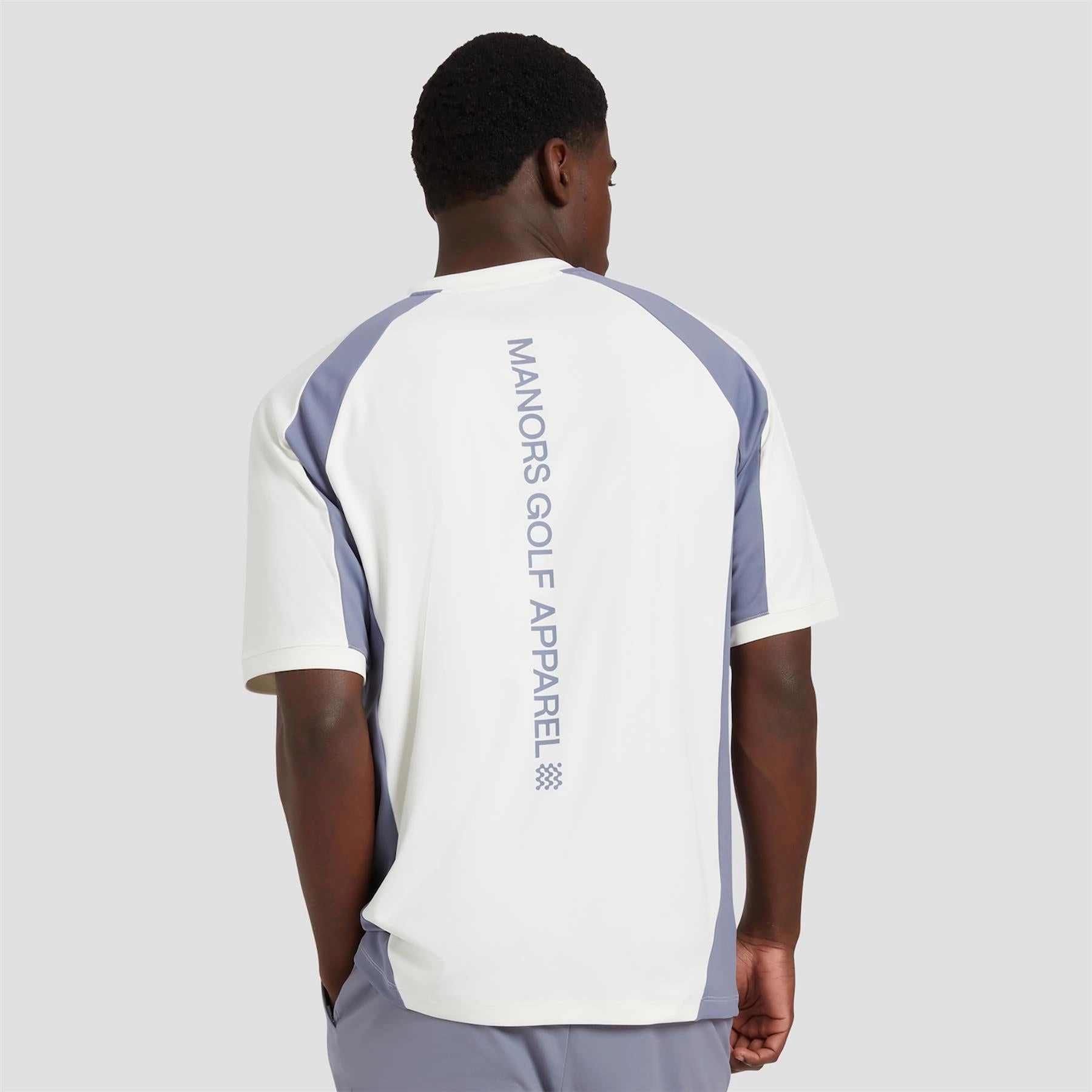 Tour Zip Polo Blue Manors Men's Classic Apparel