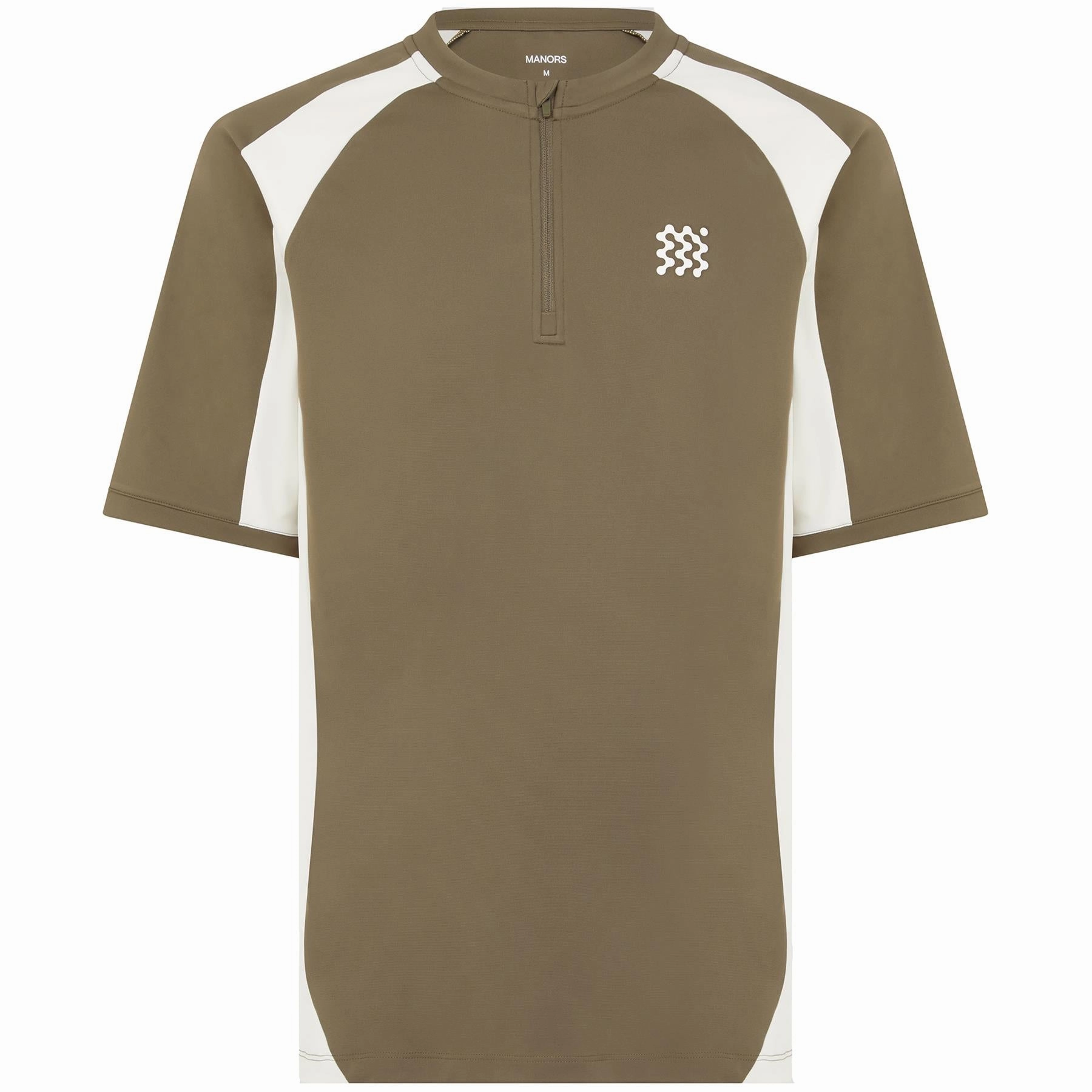 Tour Zip Polo Olive Manors Men's Classic Apparel