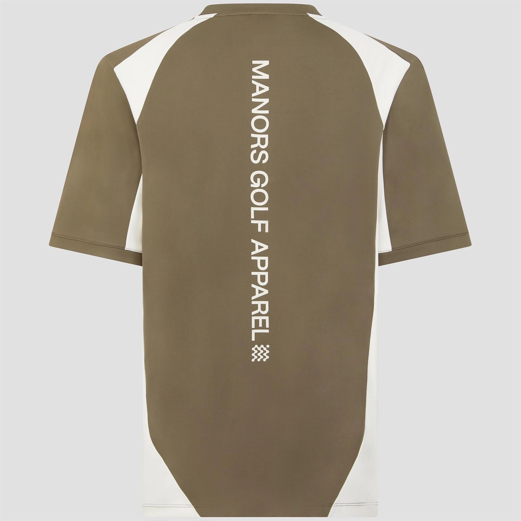 Tour Zip Polo Olive Manors Men's Classic Apparel
