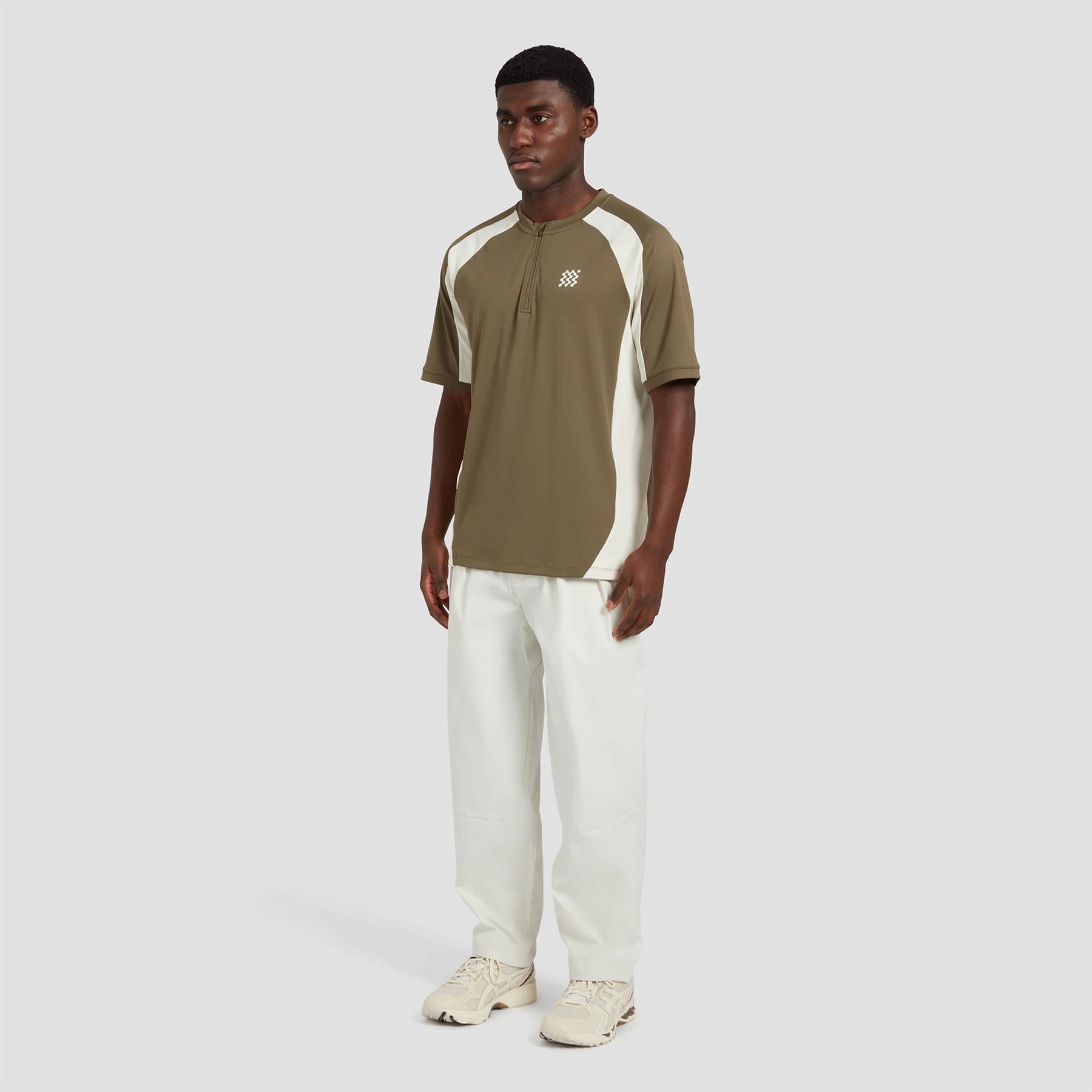 Tour Zip Polo Olive Manors Men's Classic Apparel