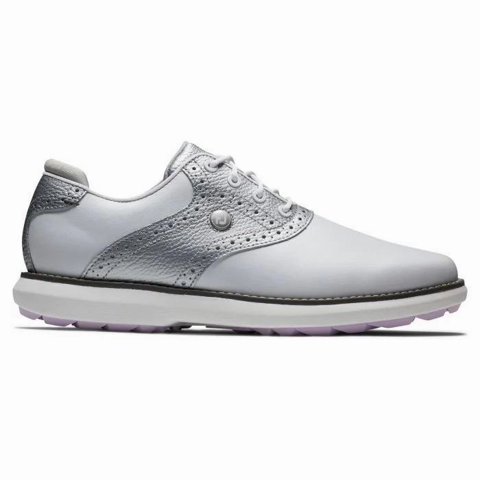 Shock-Absorbing Shoes, Urban Trail Shoes, Breathable Everyday Sneakers Track Move New Women's Footjoy Traditions  Golf Shoes - White/Silver Size 9 MSP$120 Street Casual Trainers