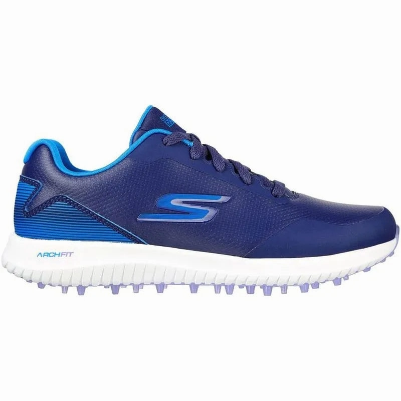 Running-Inspired Shoes Track Move Skechers Performance Go Golf Shoes Womens Max 2 Multi Blue 123030 10 M Max Comfort