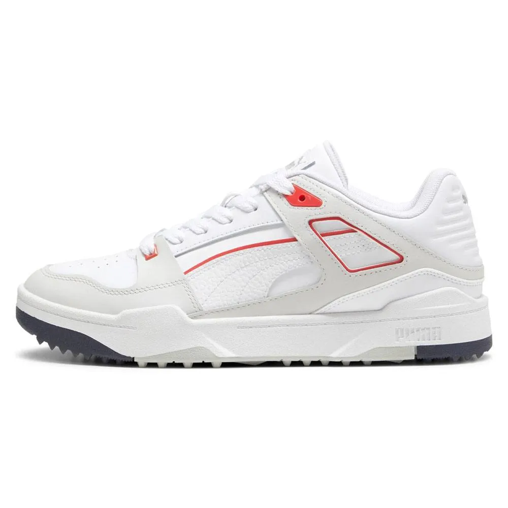 Everyday Wear Sneakers PUMA Slipstream G Spikeless Golf Shoes White/Deep Navy - 24 Men Everyday Runners