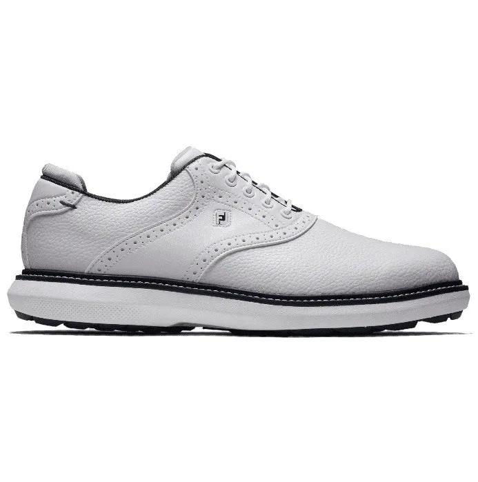Trail Spirit FootJoy Traditions Golf Shoes 57927 Fit Vibe Mesh Upper Shoes, Slip Resistant Shoes, Classic Low-Top Sneakers