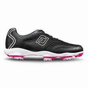 Bold Color Shoes Trail Running Sneakers Women's Like New Footjoy Black Spike Golf Shoes Size 7.5 MSP$135 Smart Casual Sneakers