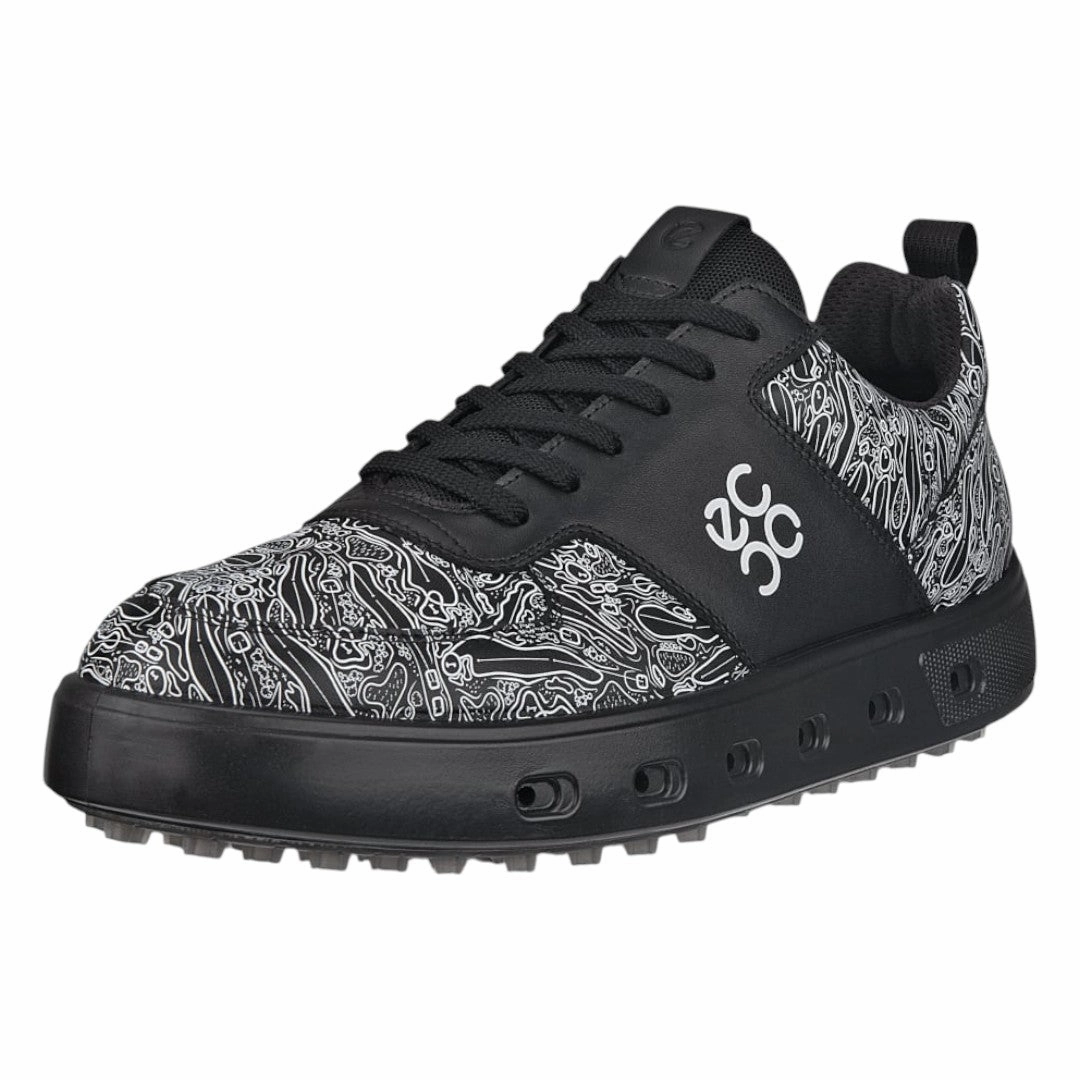 Ecco Street 720 Graphic Golf Shoes 111724 Padded Collar Shoes, Trail Sneakers