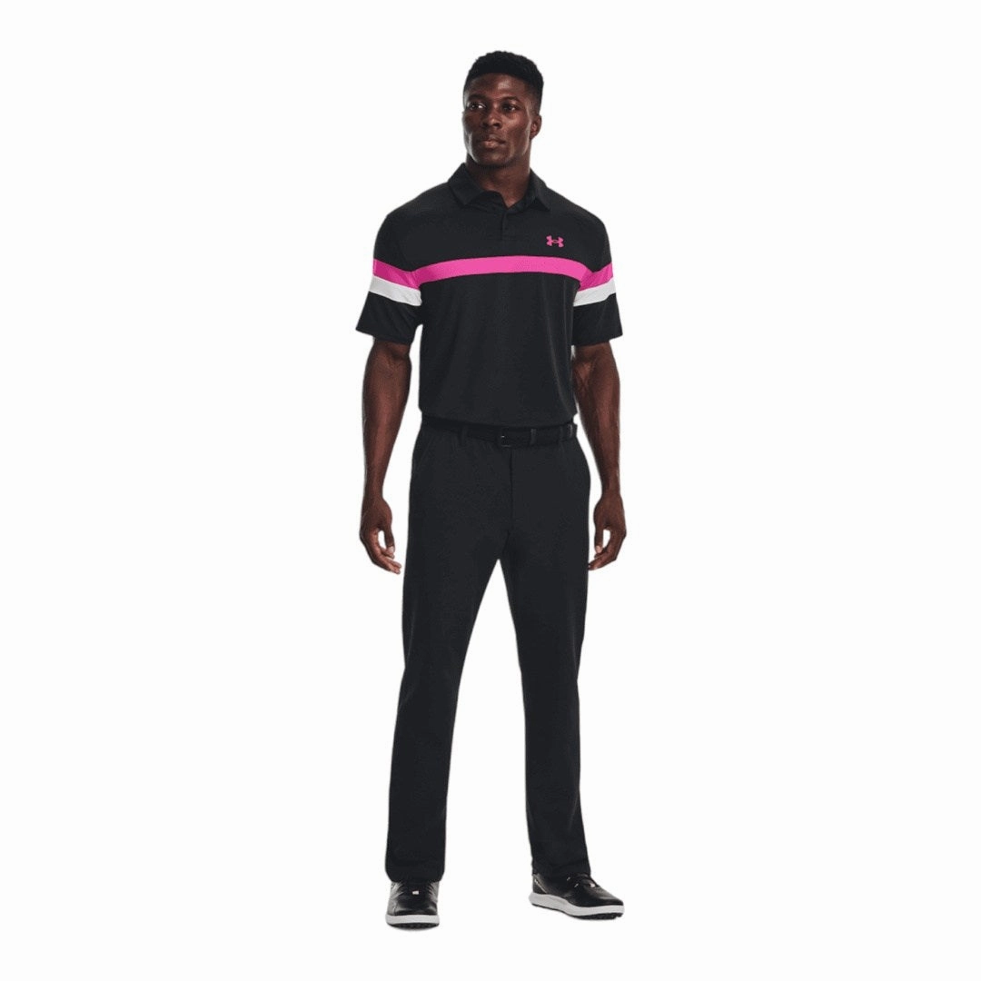 men's t-shirt with logo Under Armour T2G Color Block Golf Polo Shirt 1377379