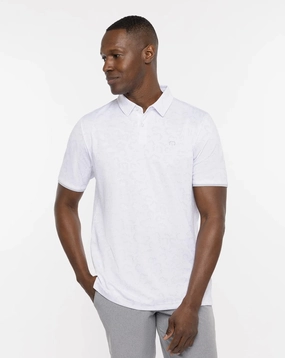 TRAVIS MATHEW ALWAYS CHILL POLO - WHITE Travis Mathew men's golf apparel