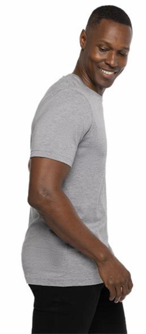 TRAVIS MATHEW BOGOTA T-SHIRT - HEATHER GREY Travis Mathew Men's Golf Apparel