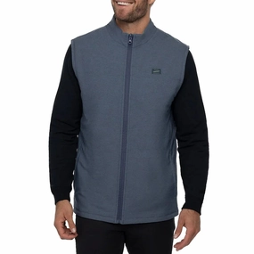 TRAVIS MATHEW CLEAR CUT JACKET VEST - INSIGNIA BLUE/VINTAGE Travis Mathew men's golf apparel