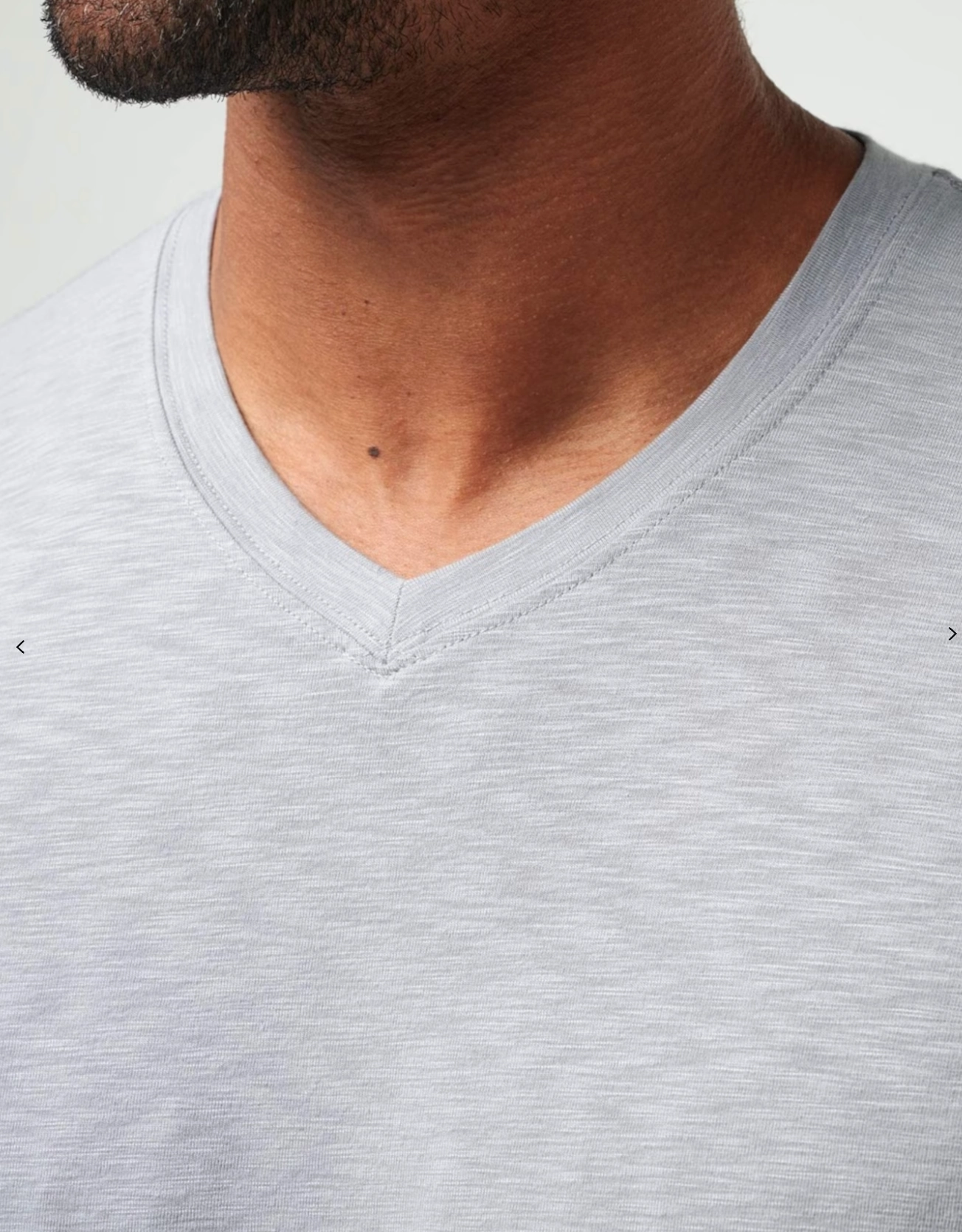 TRAVIS MATHEW CLOUD TEE T-SHIRT - SLEET Travis Mathew Men's Golf Apparel