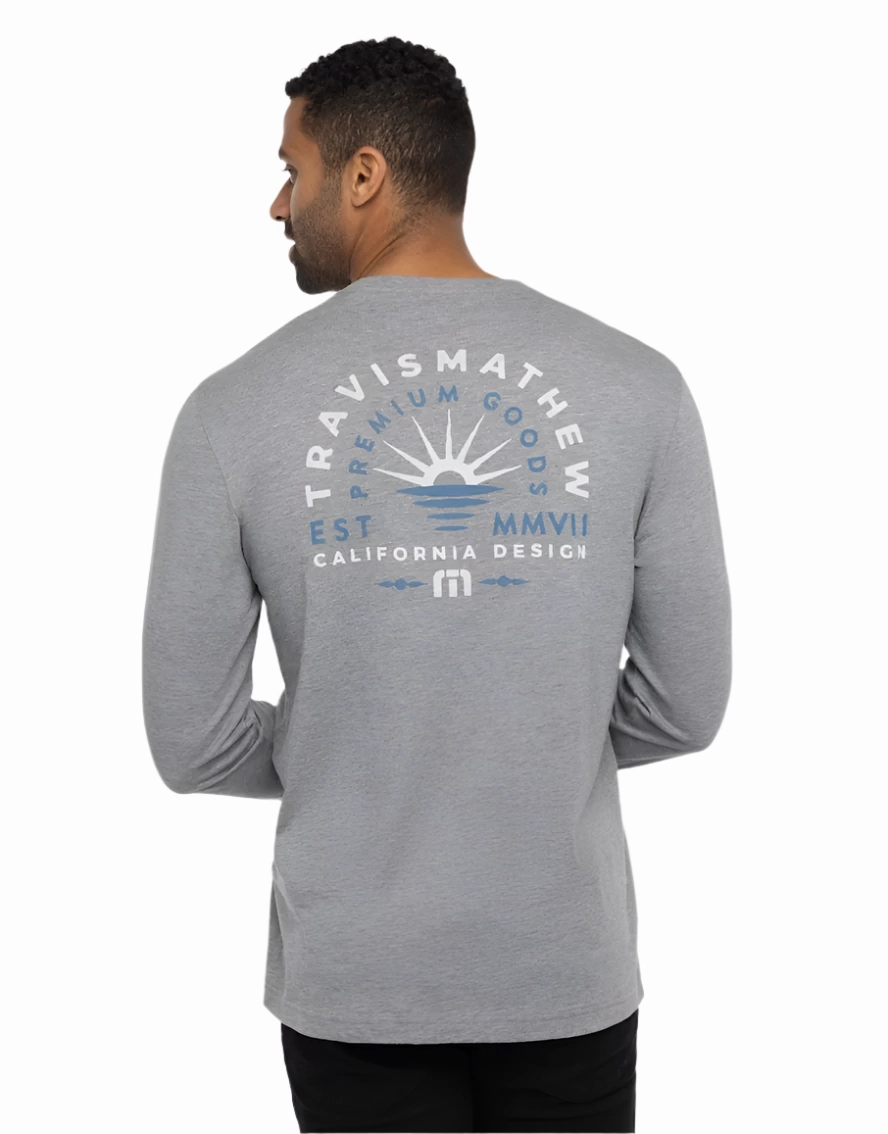 Travis Mathew Extra Shot Long Sleeve Tee Travismathew Golfwear