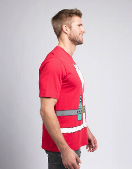 TRAVIS MATHEW FEAST CHRISTMAS T-SHIRT - RED Travis Mathew Men's Golf Apparel
