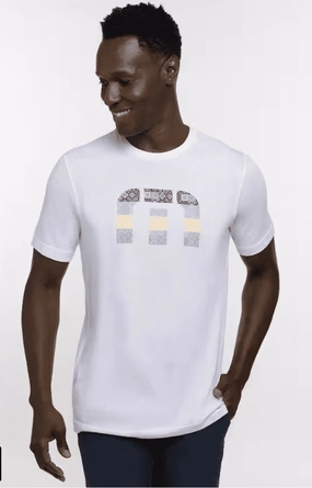 TRAVIS MATHEW KAHLUA T-SHIRT - WHITE Travis Mathew men's golf apparel