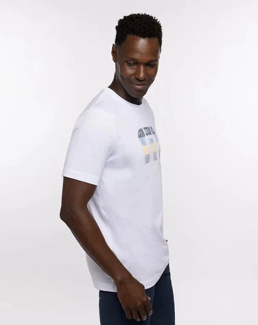 TRAVIS MATHEW KAHLUA T-SHIRT - WHITE Travis Mathew Men's Golf Apparel