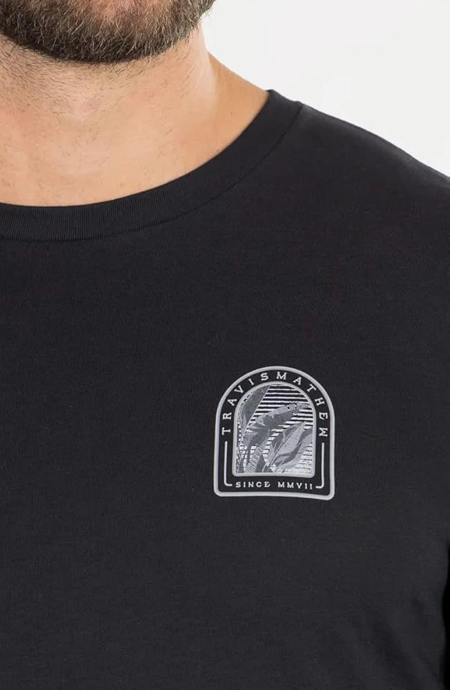 TRAVIS MATHEW LEARN THE ROPES LONG SLEEVE - BLACK Travis Mathew Men's Golf Apparel