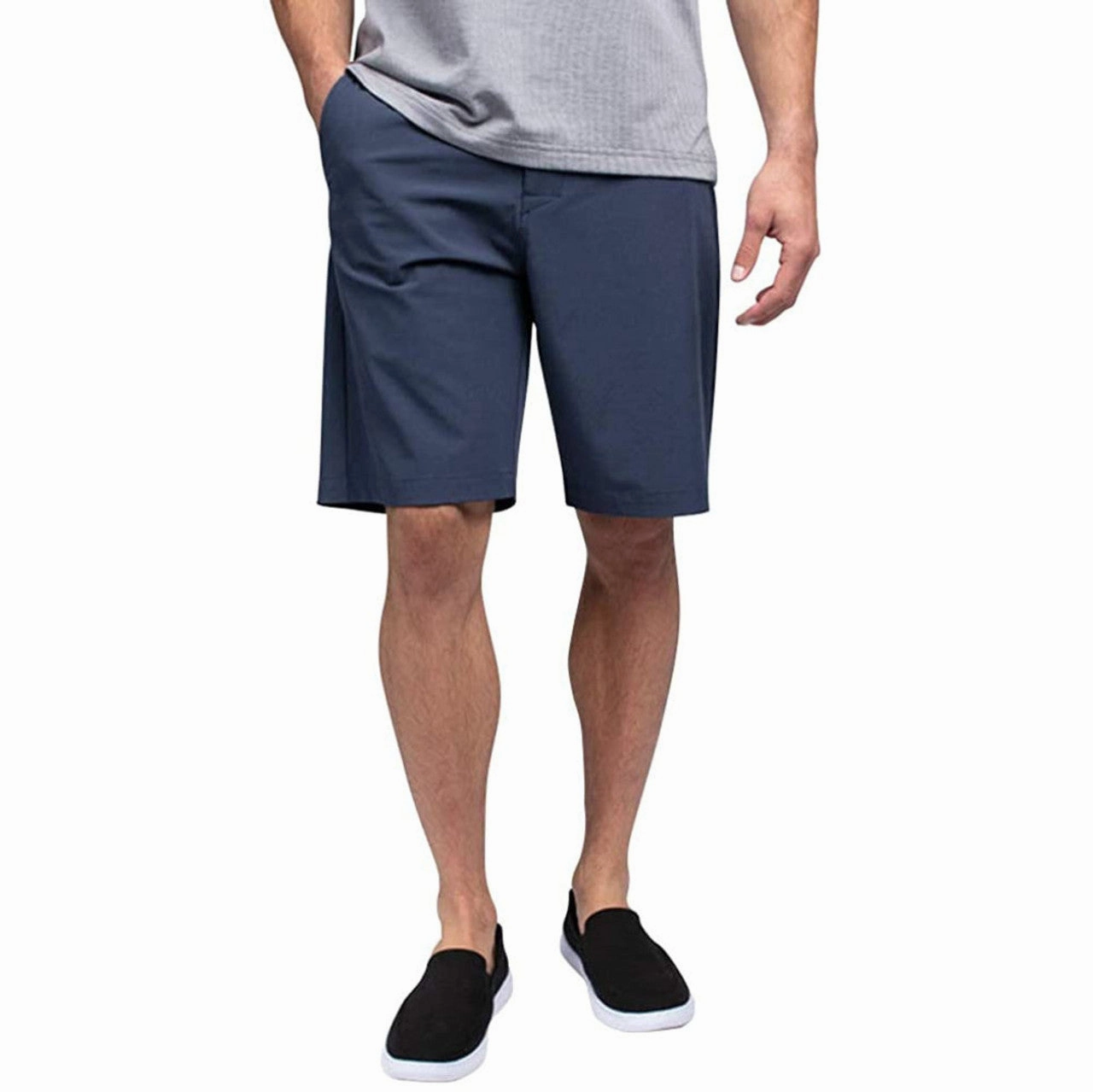 TRAVIS MATHEW MEN'S BECK SHORTS - BLUE NIGHTS Travis Mathew men's golf apparel