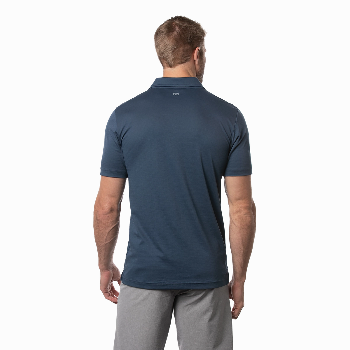 TRAVIS MATHEW MEN'S DROP ANCHOR POLO - INSIGNIA Travis Mathew Men's Golf Apparel